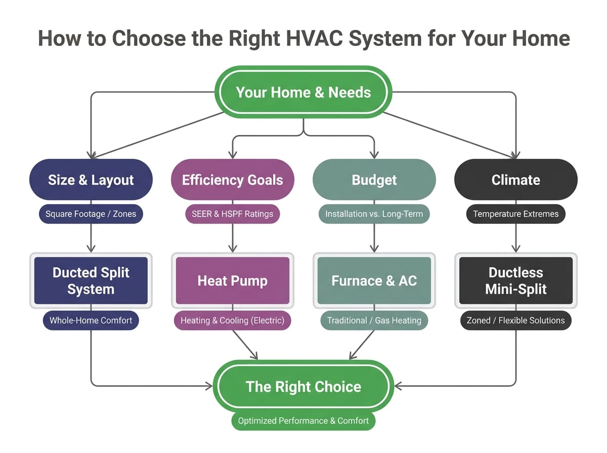 How to Choose the Right HVAC System for Your Home illustration