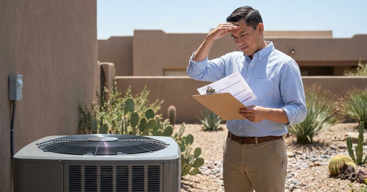 SEER Rating Energy Savings ROI for Arizona AC Systems